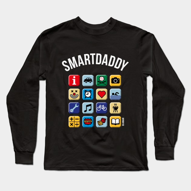 Smartdaddy (US / NEG) Long Sleeve T-Shirt by MrFaulbaum